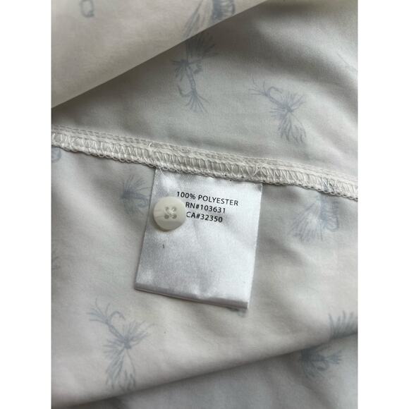 Simms women’s fly fishing pattern button up shirt XL quick dry upf lightweight - Picture 5 of 7